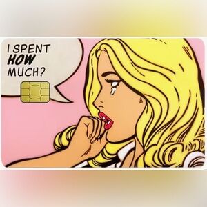 Cool credit/debit card skin/cover